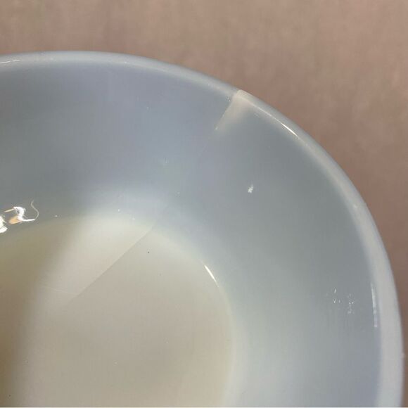 5- Vintage Fire King Blue Granite Speckled Cereal Bowls. - Picture 10 of 11